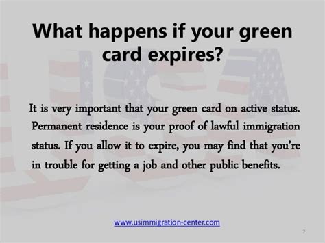 Green Card Expired: What Happens & What To Do Next .